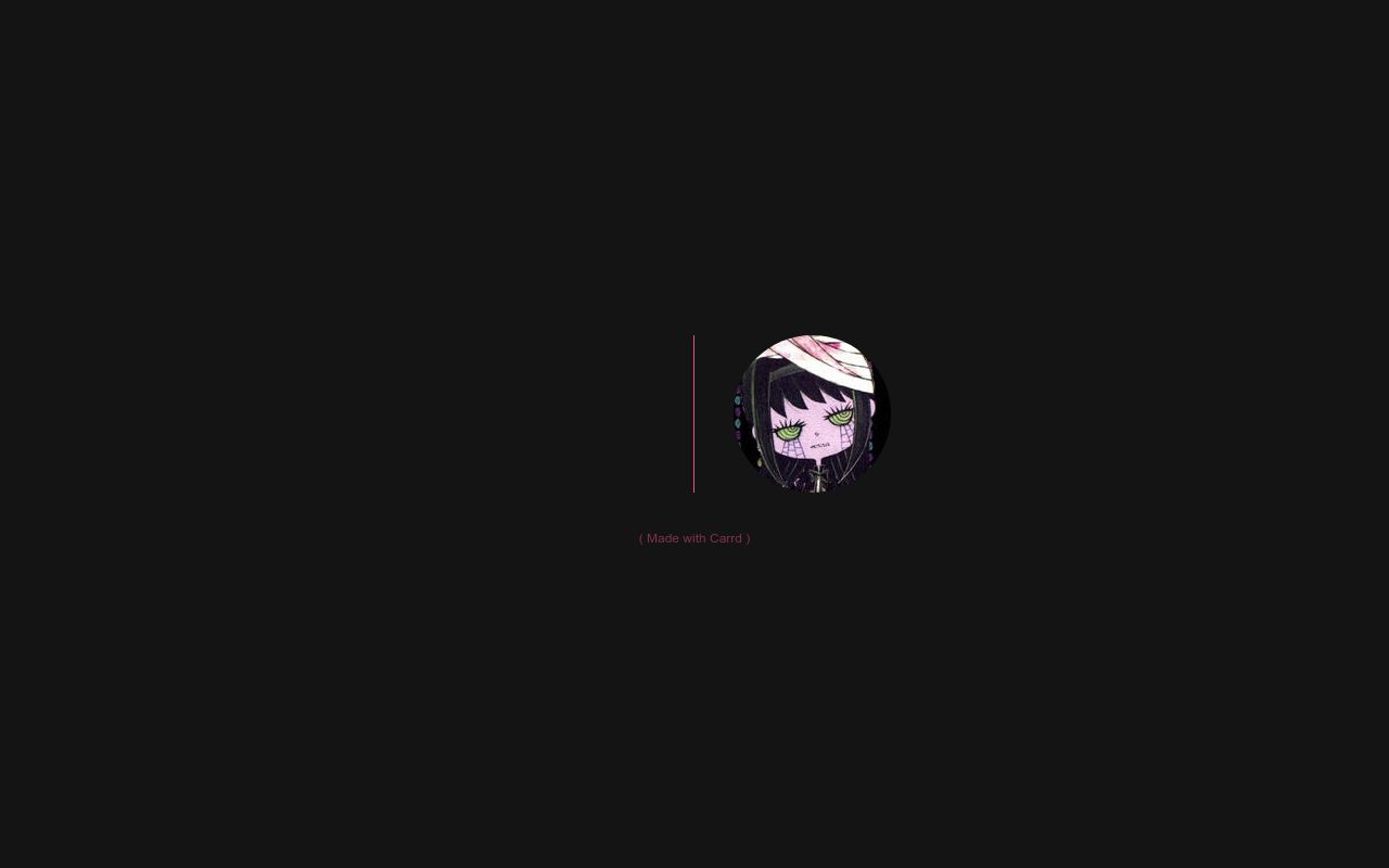 Carrd profile picture for @rue